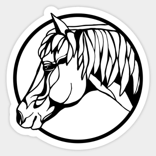 Sharpie Horses: Desi Sticker